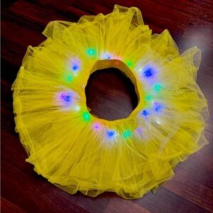 Yellow light up tutu